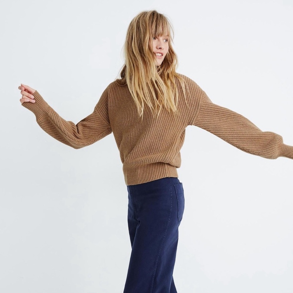Madewell Fairbanks Pullover Knit Sweater Size Small